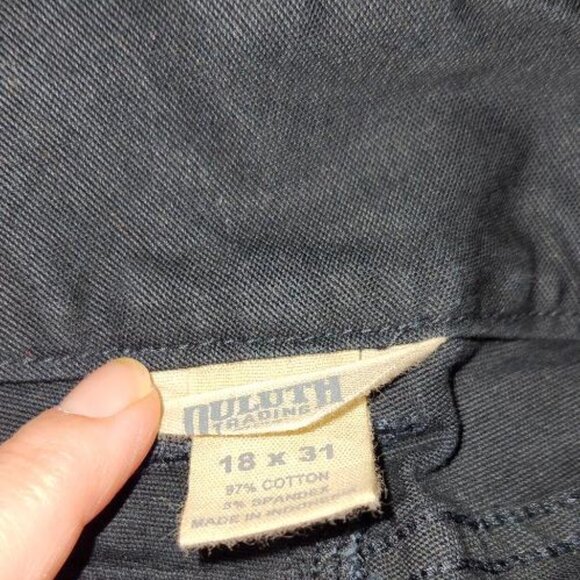 Duluth Trading Women's DuluthFlex Fire Hose Relaxed Leg Cargo Work Pants - Picture 7 of 7